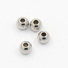 3mm 304 Stainless Steel Round Spacers w-1.2mm hole