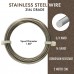 16ga 316L Beadsmith Wire Elements Stainless Steel Dead Soft Wire - 2 metre coil