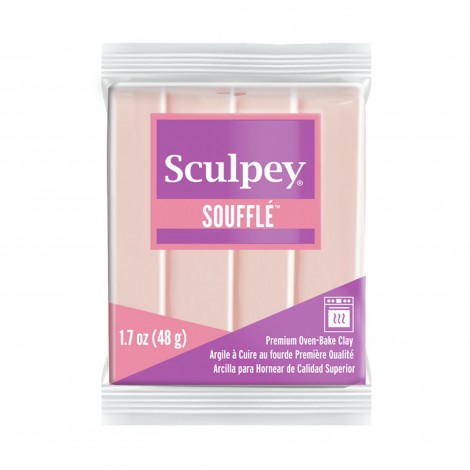 Sculpey Souffle Polymer Clay  - 48gm - Almond Rose