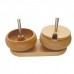 Spin & String Double Wooden Bead Spinner