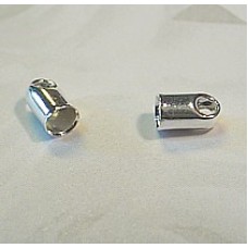 3.5mm Silver or Gold Plated Cord Ends (2-2.5mm cord)