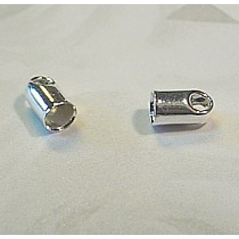 3.5mm Silver or Gold Plated Cord Ends (2-2.5mm cord)