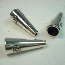 21mm Tibetan Style Lead/Nickel Free Cones - Pack of 10