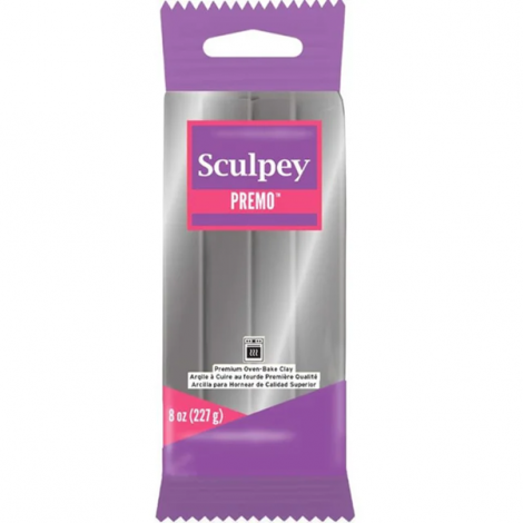 Premo Polymer Clay - 454g (1lb) - Silver (Mica Shift)