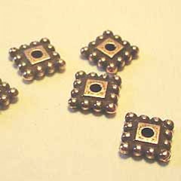 flat spacer beads