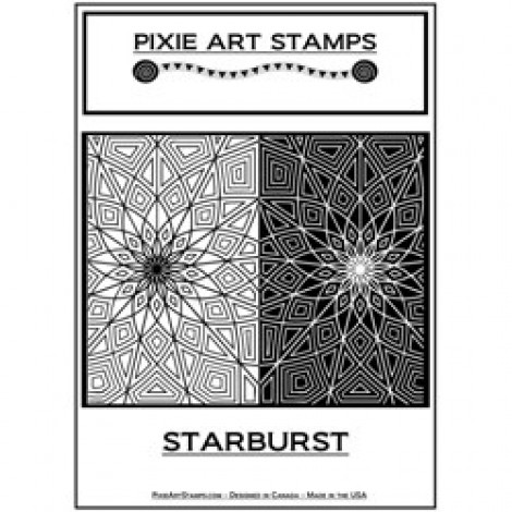 Pixie Art Texture Stamps - Starburst