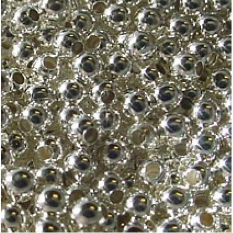 2.5mm Sterling Silver Seamless Look Round Beads