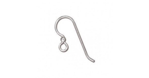 Solid STERLING .925 SILVER EARRING HOOKS SAFETY EAR WIRES 15mm Findings