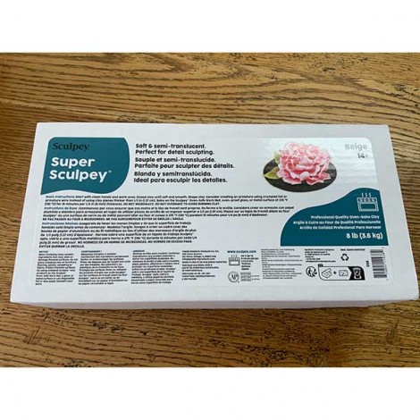Super Sculpey - Beige - 8lb (3.6kg) Bulk Box