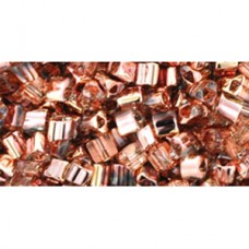 8/0 Toho Japanese Triangles - Hybrid Apollo Gold - 12.5gm