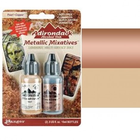 Adirondack Alcohol Ink Metallix Mixative Pearl & Copper