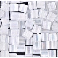 Miyuki Tila Beads - Matte Crystal AB - 10gm