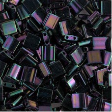 Miyuki Tila Beads - Metallic Purple Iris - 7.2gm