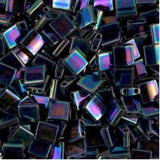 Miyuki Tila Beads - Medium Blue Iris - 10gm