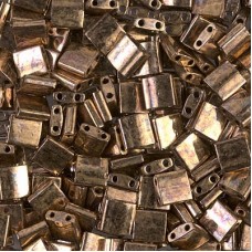 Miyuki Tila Beads - Metallic Dark Bronze - 7.2gm