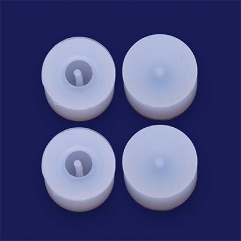 12mm Spherical Food Grade Silicone Resin Bead Mould w-Hole