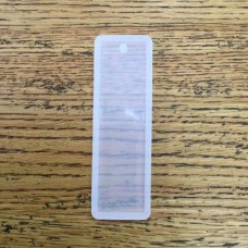 90x25mm Silicone Small Bookmark Mould with 4mm Hole
