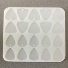 15x13.5cm Silicone Guitar Pick Mould