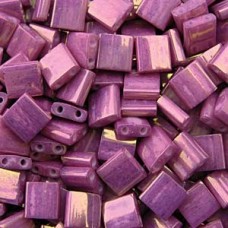 Miyuki Tila Beads - Opaque Dark Orchid Luster - 7.2gm