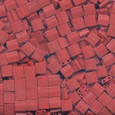 Miyuki Tila Beads - Matte Met Dark Maroon - 10gm