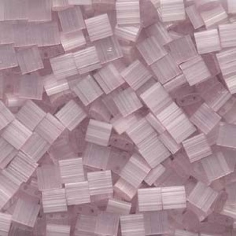 Miyuki Tila Beads - Pink Silk Satin - 10gm