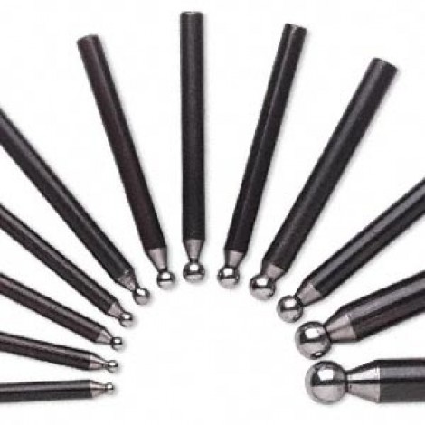 Dapping Punch Set - Sizes 4-13mm