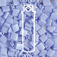 Miyuki Tila Beads - Matte Opaque Light Periwinkle AB - 7.2gm