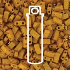 Miyuki Half-Tila Beads - Mustard - 7.8gm