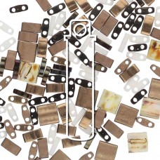 Miyuki Tila Bead Mix  - Pebbles - 7.2gm