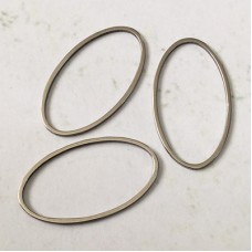 26x18mm Stainless Steel Oval Connector Rings