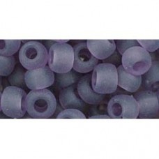 3/0 Toho Seed Beads - Transp Frosted Sugar Plum