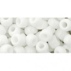 3/0 Toho Seed Beads - Opaque White