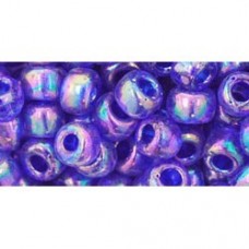 3/0 Toho Seed Beads - Transparent Rainbow Cobalt - 250gm Bulk Factory Pack