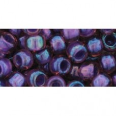 3/0 Toho Seed Beads - Rainbow Rosaline-Op Purple