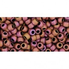 8/0 Toho Seed Beads - Matte-Color Mauve Mocha - 12.5gm