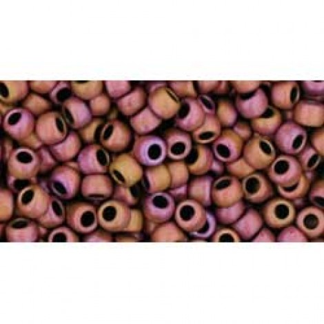 8/0 Toho Seed Beads - Matte-Color Mauve Mocha - 12.5gm 8/0 Toho Seed Beads - Matte-Color Mauve Mocha - 12.5gm