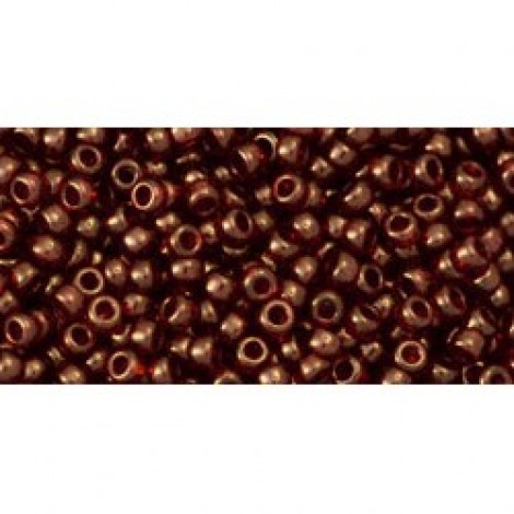 11/0 Toho Seed Beads - Gold Lustre African Sunset - 18gm 11/0 Toho Seed Beads - Gold Lustre African Sunset - 18gm