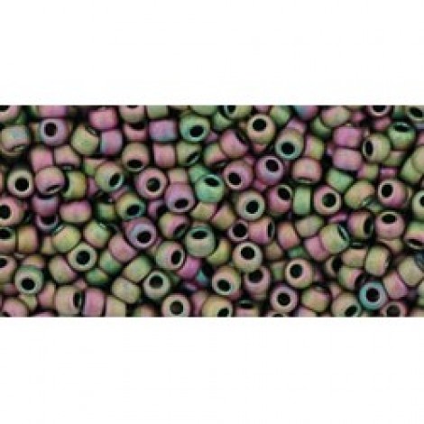 11/0 Toho Seed Beads - Matte Colour Iris Violet - 12.5gm