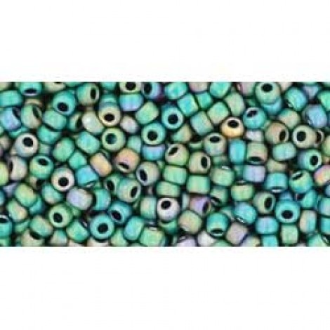 11/0 Toho Seed Beads - Matte-Color Aquarius - 8-9gm