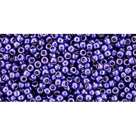 11/0 Toho Beads - Permafinish Galvanized Violet - 8-9gm