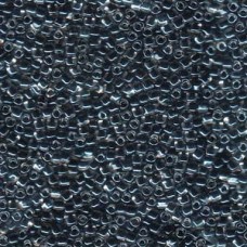 10/0 Miyuki Triangle Seed Beads - Colour Lined Black