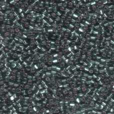 10/0 Miyuki Triangle Seed Beads - Silverlined Grey - 12.5gm