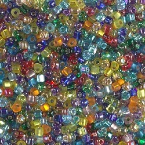 Miyuki 10/0 Triangle Mix - Rainbow - 12.5gm Miyuki 10/0 Triangle Mix - Rainbow - 12.5gm