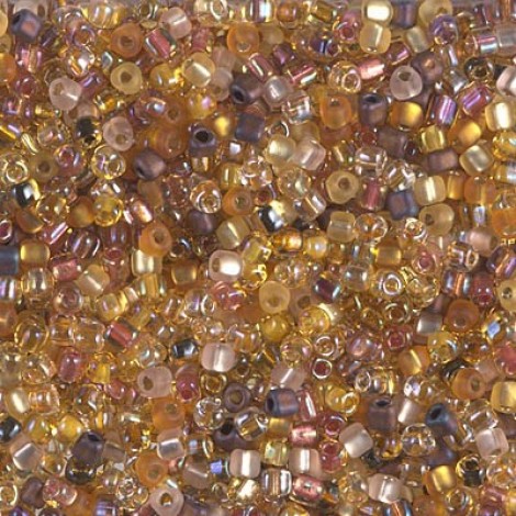 Miyuki 10/0 Triangle Mix - Golden Grains - 12.5gm