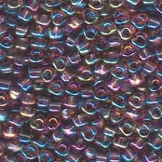 5/0 Miyuki Triangles - Smokey Amethyst AB