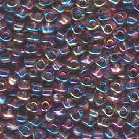 5/0 Miyuki Triangles - Smokey Amethyst AB