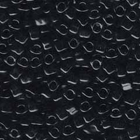 5/0 Miyuki Triangles - Opaque Black - 12.5gm