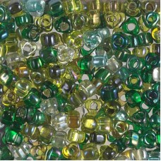 Miyuki 5/0 Triangle Mix -Ever Green - 10gm