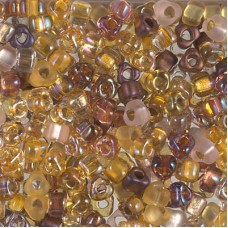 Miyuki 5/0 Triangle Mix - Golden Grains - 10gm
