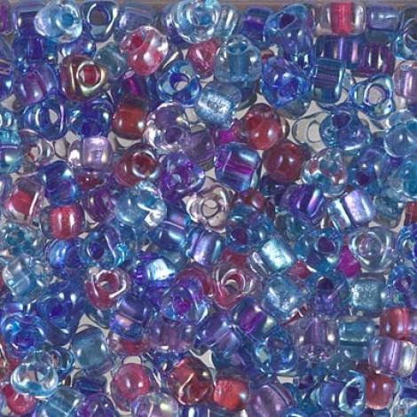 Miyuki 5/0 Triangle Mix - Blueberry Mix - 12.5gm
